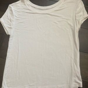 Justice Plain white tee
